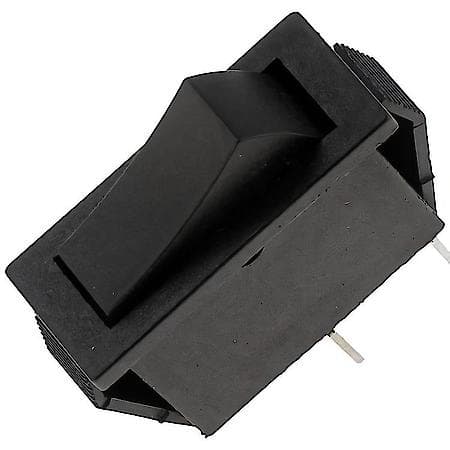 Electrical Switches - Rocker - Rectangular Style - Non-Glow Black