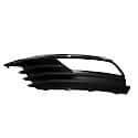 Driver Side Fog Light Bezel; Without S-Line; Sedan/Convertible Models; Black