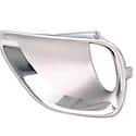 Driver Side Fog Light Bezel, Chrome Finish