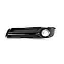 Driver Side Fog Light Bezel, Without Adaptive Cruise, Black With Chrome Surround