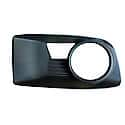 Passenger Side Fog Light Bezel, Matte-Black