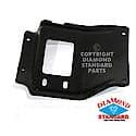 New CAPA Certified Premium Replacement Front Driver Side Bumper Mounting Plate