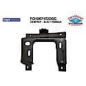 New CAPA Certified Front Passenger Side Bumper Mounting Plate