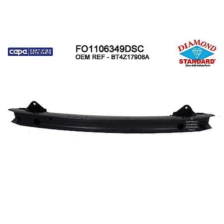 New CAPA Certified Premium Replacement Rear Bumper Impact Bar