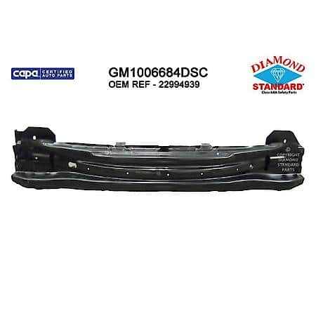 New CAPA Certified Premium Replacement Front Bumper Impact Bar