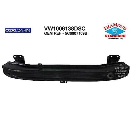 New CAPA Certified Premium Replacement Front Bumper Impact Bar