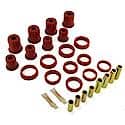 Suspension Control Arm Bushing Kit; Front; Red; 84-01 Jeep Cherokee XJ