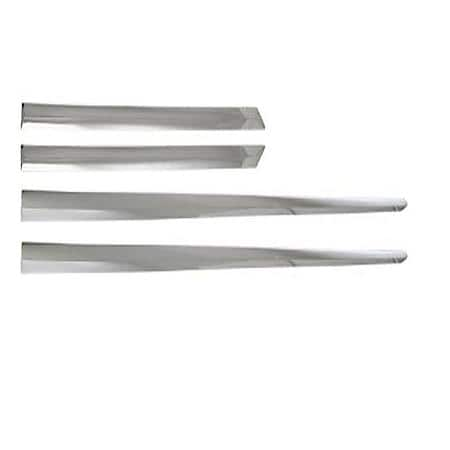 Direct Fit, Chrome Plated, 4 Piece