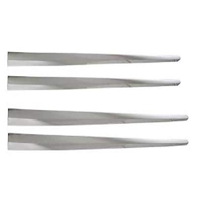 Direct-Fit, Chrome Plated, 4 Piece