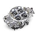 Professional Race Carburetor: 1150 CFM, No Choke, 4 Barrel, 4500 Bore, Dual Inlet, Shiny