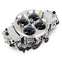 Professional Race Carburetor: 1250 CFM, No Choke, 4 Barrel, 4500 Bore, Dual Inlet, Shiny