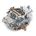 Performance and Race Carburetor: 750 CFM, Manual Choke, 4 Barrel, Square Bore, Dual Inlet, Shiny