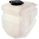 Windshield Washer Fluid Reservoir: White, Plastic, Original Equipment Replacement