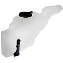 Windshield Washer Fluid Reservoir: Black And White, Plastic, Original Equipment Replacement