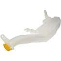 Windshield Washer Fluid Reservoir: White, Plastic, Original Equipment Replacement