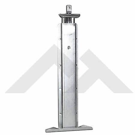 Jerry Can Mount, Galvanized Steel, Universal, Lockable, Galvanized Steel