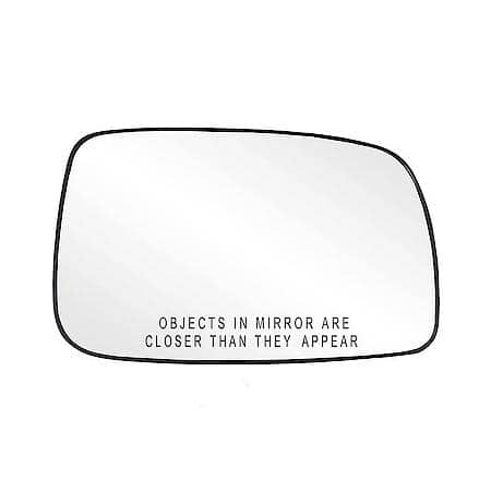 Passenger Car Replacement Mirror: Passenger Side, Convex, Includes Backing Plate