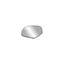 Truck/ SUV Replacement Mirror: Driver Side, Flat, Includes Backing Plate