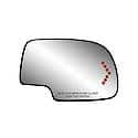 Truck/ SUV Replacement Mirror: Passenger Side, Convex, Turn Signal, Includes Backing Plate