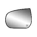 Truck/ SUV Replacement Mirror: Driver Side, Flat, Includes Backing Plate