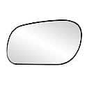 Passenger Car Replacement Mirror: Driver Side, Flat, Includes Backing Plate