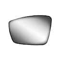 Passenger Car Replacement Mirror: Driver Side, Flat, Includes Backing Plate