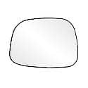 Passenger Car Replacement Mirror: Driver Side, Flat, Includes Backing Plate