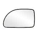 Passenger Car Replacement Mirror: Driver Side, Flat, Includes Backing Plate