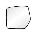 Truck/ SUV Replacement Mirror: Driver Side, Flat, Includes Backing Plate