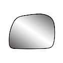 Truck/ SUV Replacement Mirror: Driver Side, Flat, Includes Backing Plate