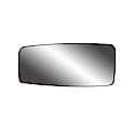 Truck/ SUV Replacement Mirror: Driver Side, Flat, Includes Backing Plate