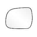 Truck/ SUV Replacement Mirror: Driver Side, Flat, Includes Backing Plate