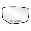 Passenger Car Replacement Mirror: Passenger Side, Convex, Includes Backing Plate