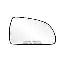 Passenger Car Replacement Mirror: Passenger Side, Convex, Includes Backing Plate