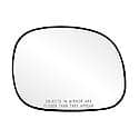 Truck/ SUV Replacement Mirror: Passenger Side, Convex, Includes Backing Plate