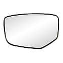 Passenger Car Replacement Mirror: Driver Side, Flat, Includes Backing Plate