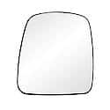 Van Replacement Mirror: Driver Side, Flat, Includes Backing Plate