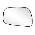 Passenger Car Replacement Mirror: Driver Side, Flat, Includes Backing Plate