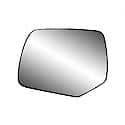 Truck/ SUV Replacement Mirror: Driver Side, Flat, Includes Backing Plate