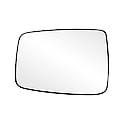 Truck/ SUV Replacement Mirror: Driver Side, Flat, Includes Backing Plate