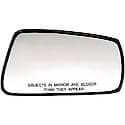 Plastic Backed Door Mirror Glass