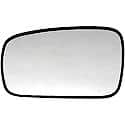 Plastic Backed Door Mirror Glass