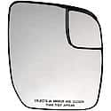 Plastic Backed Door Mirror Glass