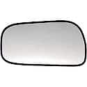 Plastic Backed Door Mirror Glass