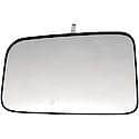 Plastic Backed Door Mirror Glass