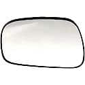 Plastic Backed Door Mirror Glass