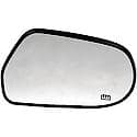 Plastic Backed Door Mirror Glass