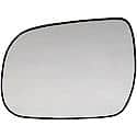 Plastic Backed Door Mirror Glass