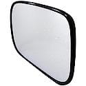 Plastic Backed Door Mirror Glass