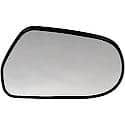 Plastic Backed Door Mirror Glass